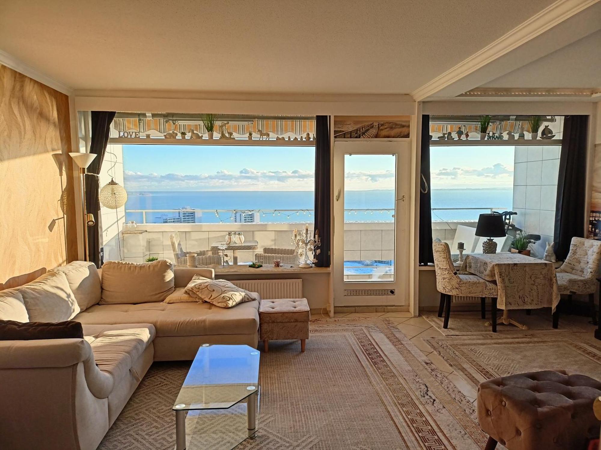 Wohnung Mit Traumhaftem Meerblick Und Schwimmbad Sierksdorf Eksteriør billede